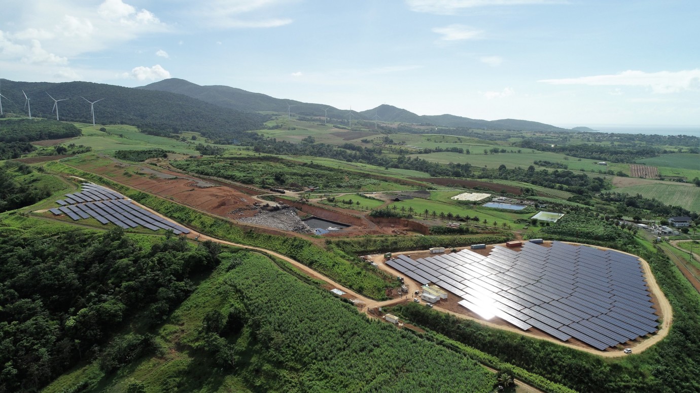 Centrale solaire Sainte-Rose