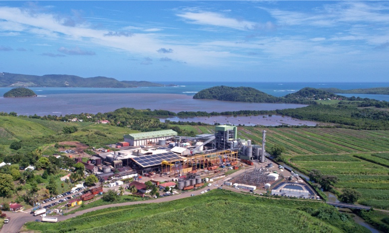 Centrale biomasse de Galion 2 en Martinique