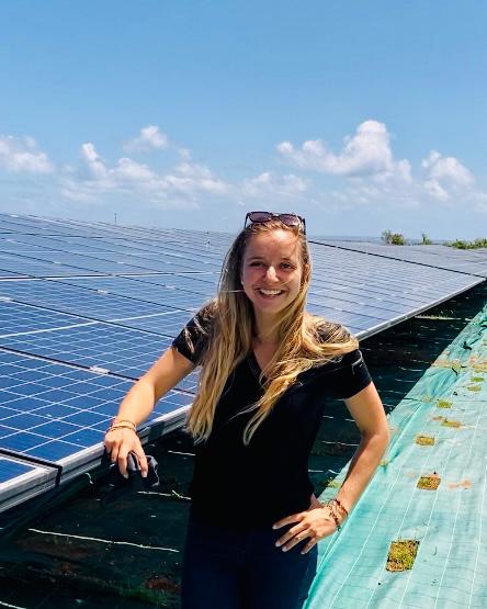 Leslie Fleckenstein, Responsable d'agence solaire en Guadeloupe